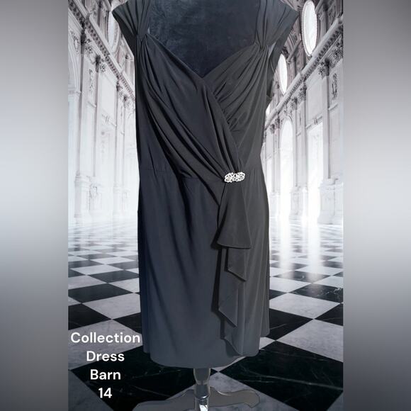 Collection Dress Barn Dresses & Skirts - Collection Dress Barn, Size 14, Sleeveless, Black Dress.C13